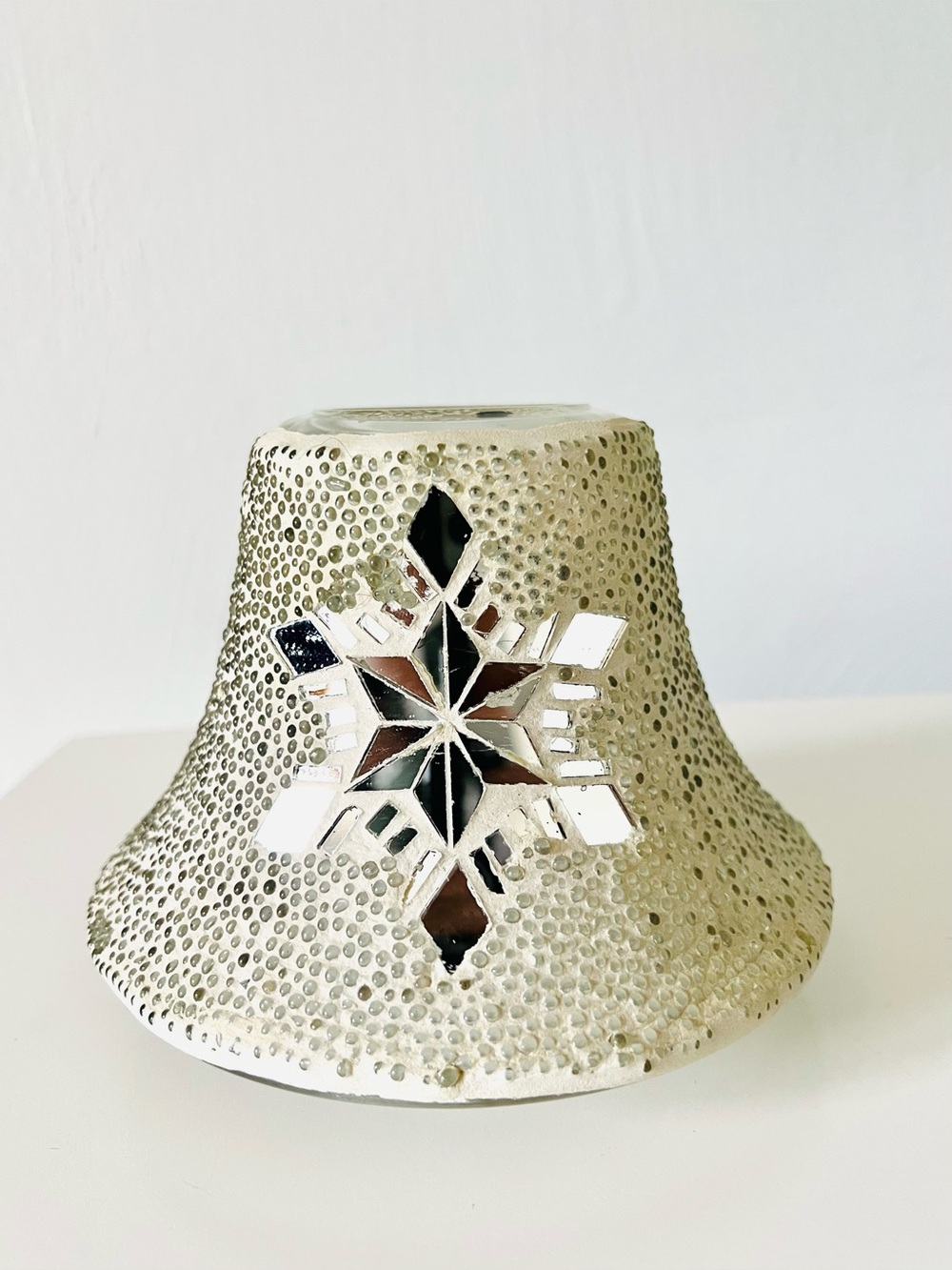 Yankee Candle Snowflake Glass Jar Candle Shade